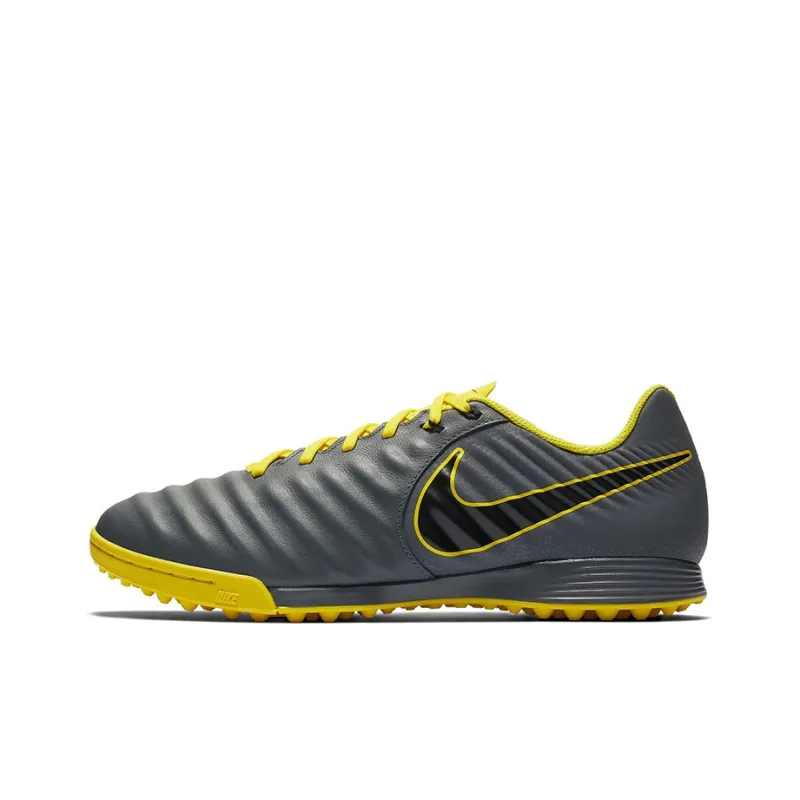 Nike Tiempo Legend 7 Soccer Shoes Men Low-Top Gray/Black/Yellow-0
