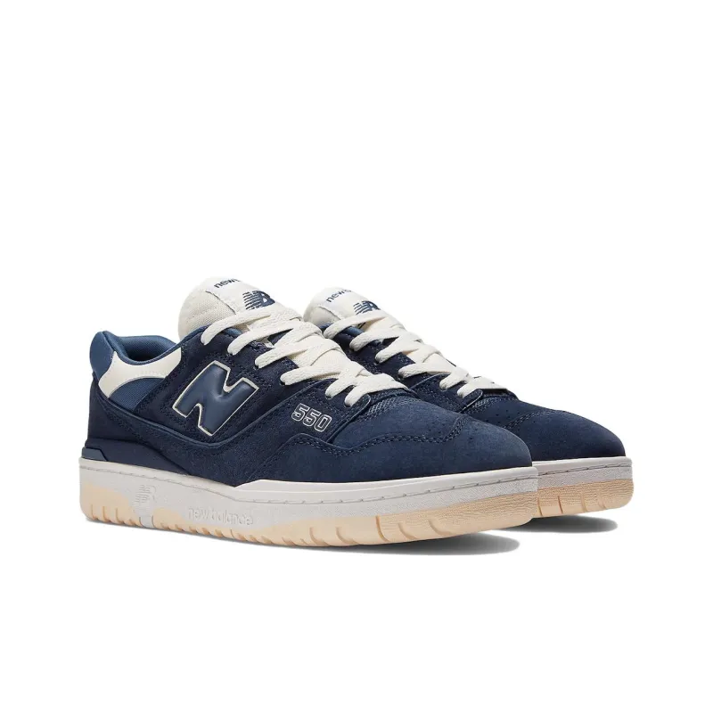 New Balance 550 Natural Indigo Suede-2