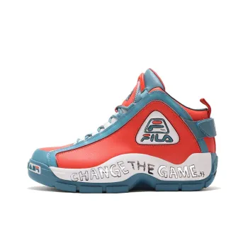 TM PAINT X ATMOS x FILA Grant Hill 2 Anti-Slip Wear-Resistant Mid-Top Vintage Basketball Shoes Men's