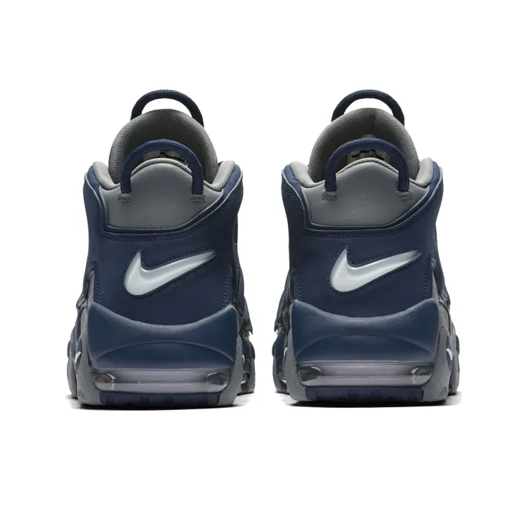 Nike Air More Uptempo Cool Grey Midnight Navy-4