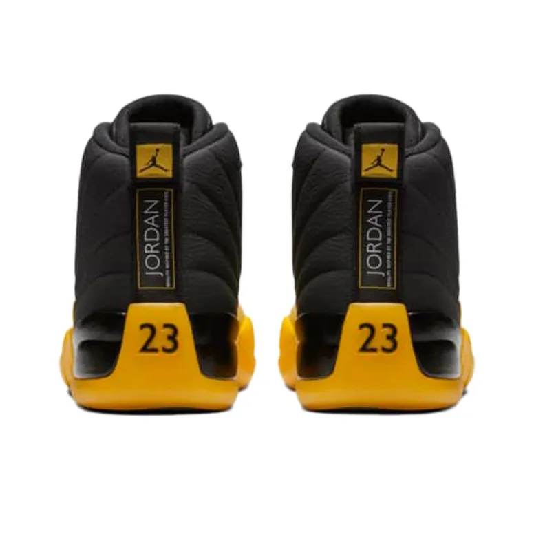 Jordan 12 Retro Black University Gold-4