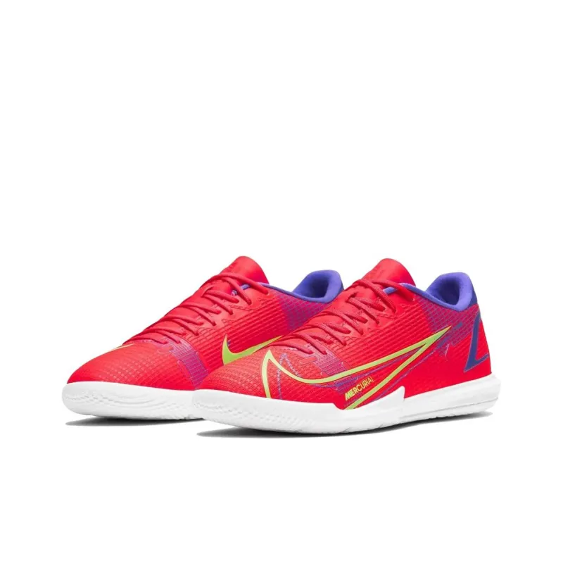 Nike Vapor 14 Academy Ic Indoor Court 'Brt Crimson Mtlc Silver Indigo Burst'-2