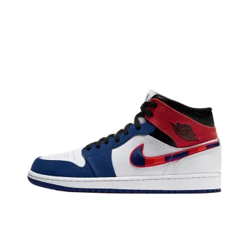Jordan 1 Mid 'Multi Color Swoosh'