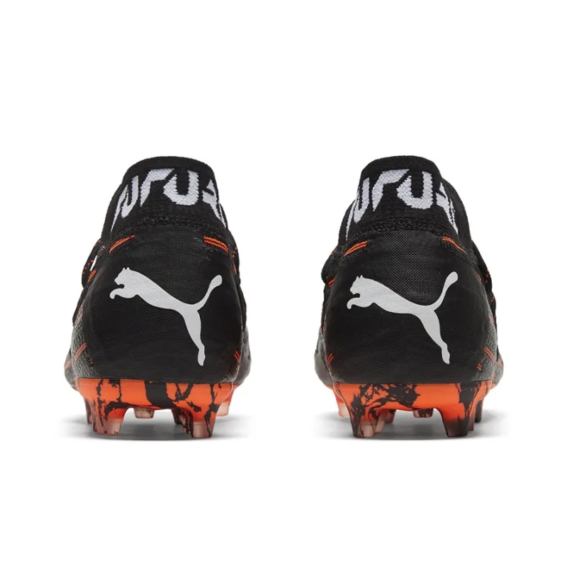 PUMA Future 6.1 Netfit Fg Ag 'Black Shocking Orange'-3