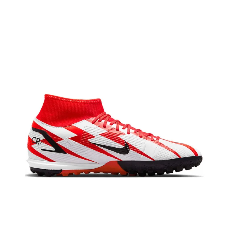 Nike Mercurial Superfly 8 Academy CR7 Tf Turf 'Red Black White'-1