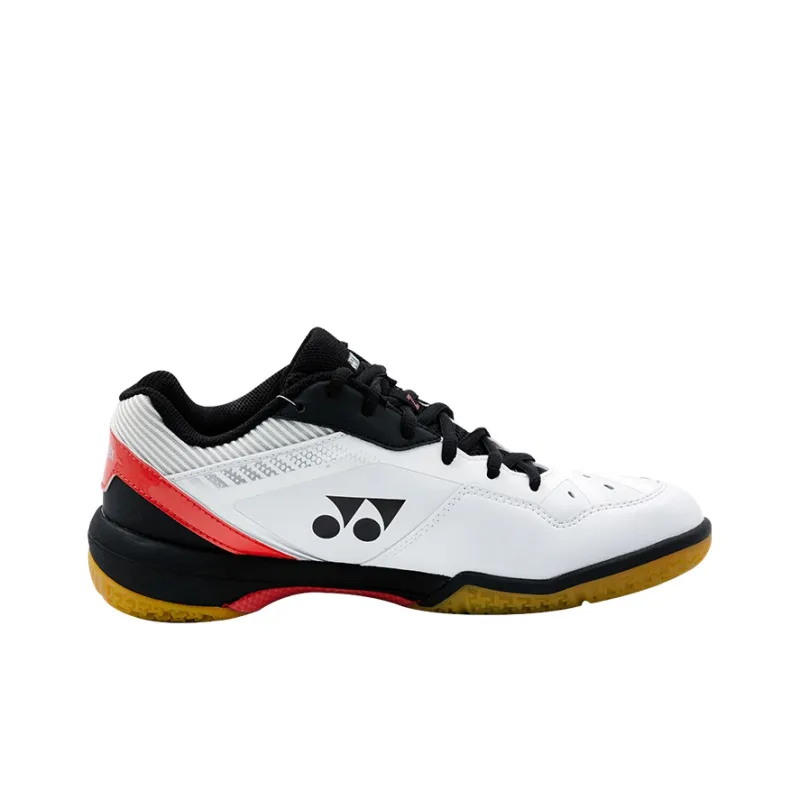 YONEX Power Cushion Low Top Badminton Shoes Men's White Red-1