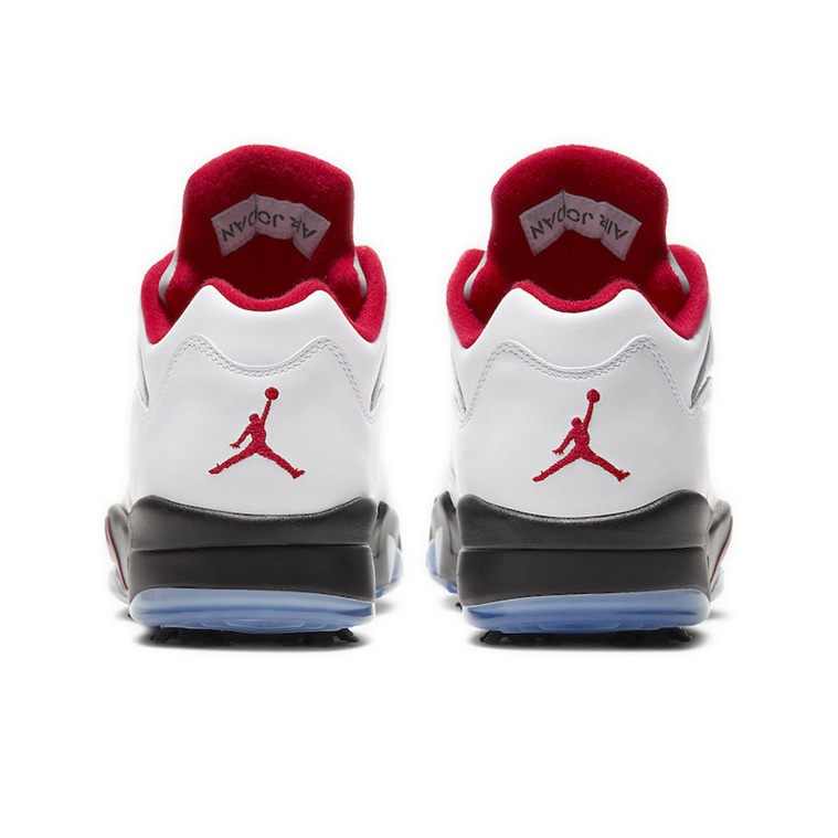 ★Air Jordan 5 Retro Low Golf Fire Red Silver Tongue★ Jordan 5 Golf Low Fire Red for Sale | Authenticity