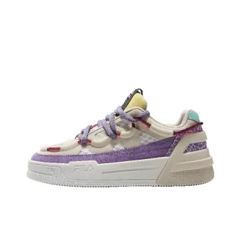 FILA Salto Low Top White/Purple Women's