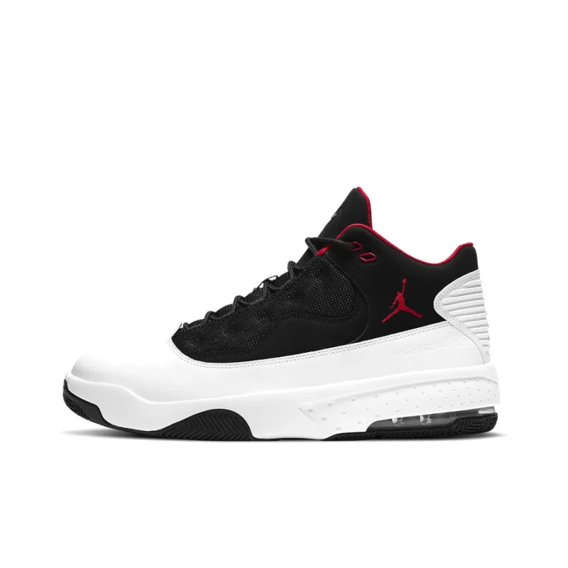Jordan Max Aura 2 White Gym Red Black-0
