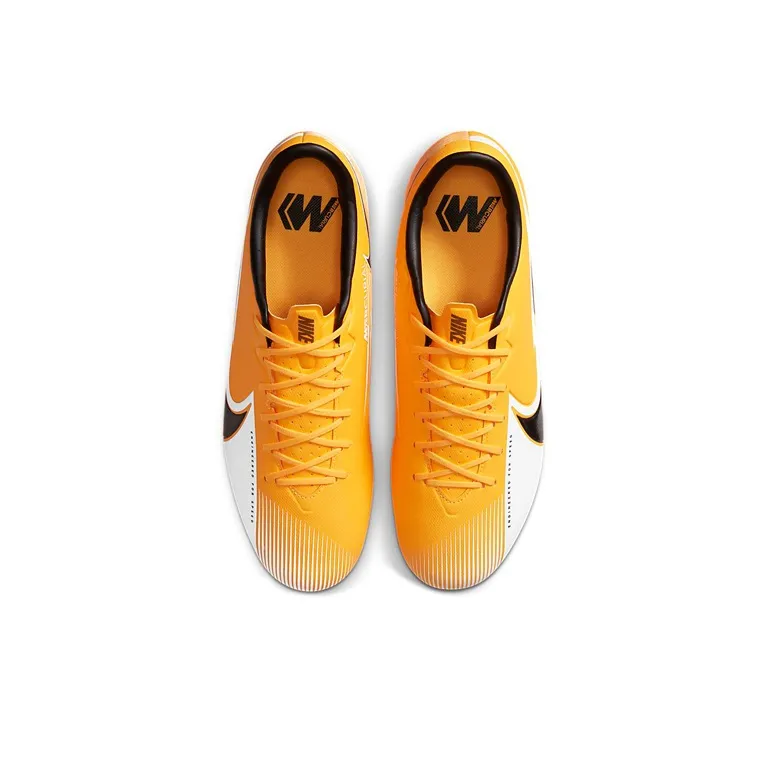 Nike Mercurial Vapor 13 Academy Ag Artificial Grass 'White Yellow'-3