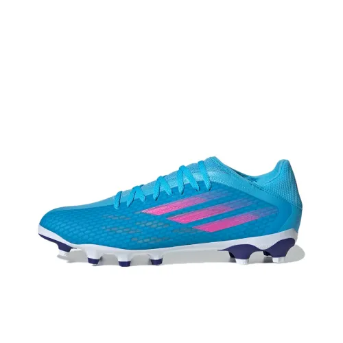 Adidas X Speedflow Soccer Shoes Men Low-Top Blue/Pink