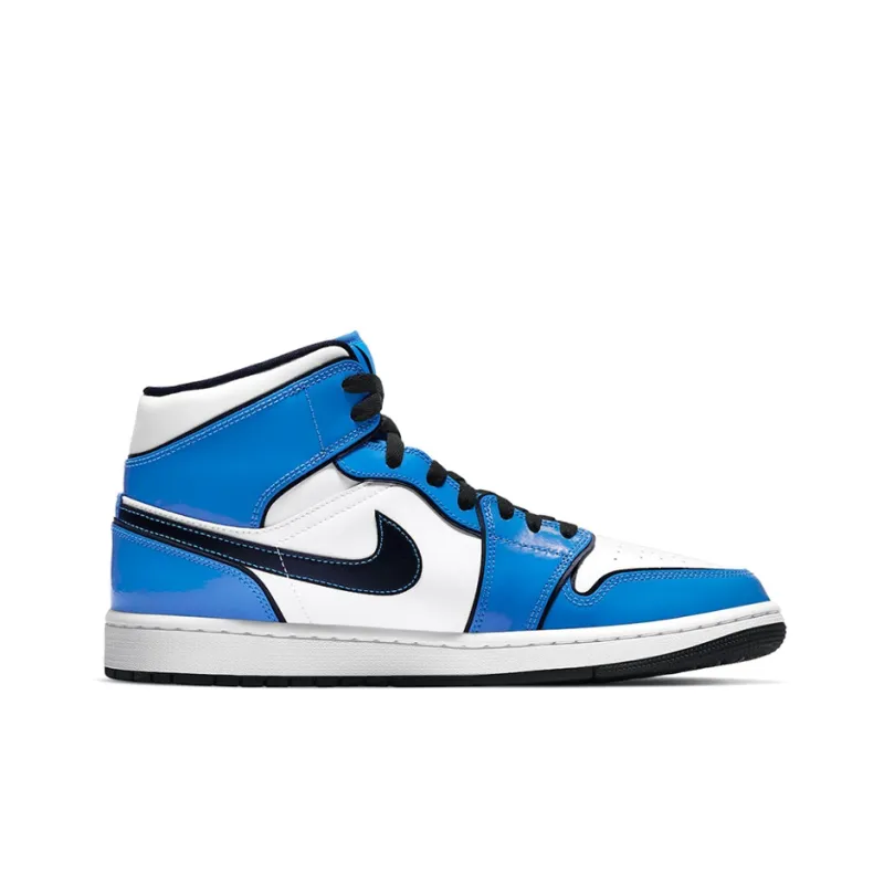 Jordan 1 Mid Signal Blue-1