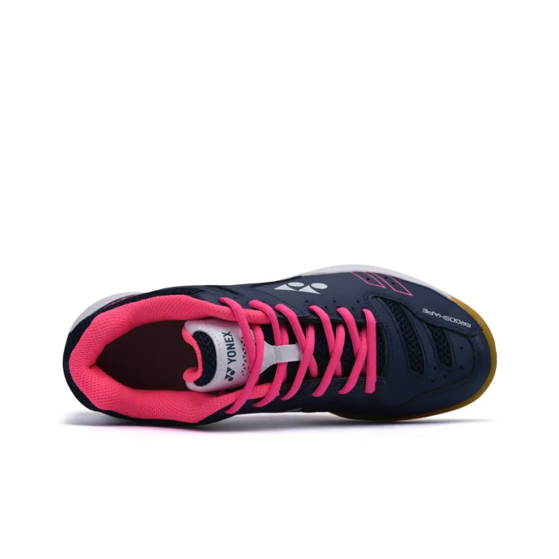 YONEX Power Cushion Badminton Shoes Unisex Low Top Navy Blue/Pink-2