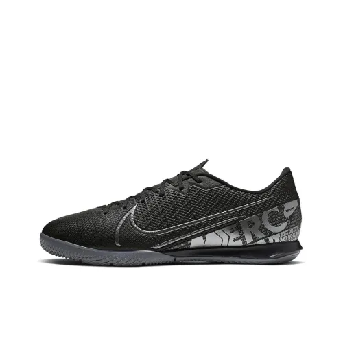 Nike Mercurial Vapor 13 Soccer Shoes Men Low-Top Black/Grey