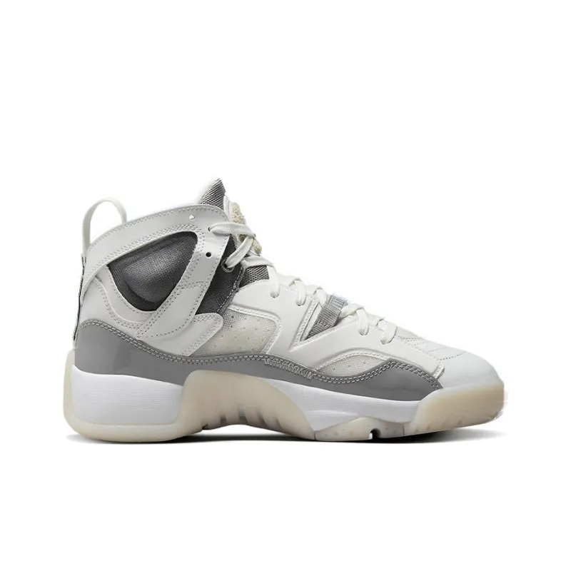 Jordan Jumpman Two Trey Medium Grey White Women's-1