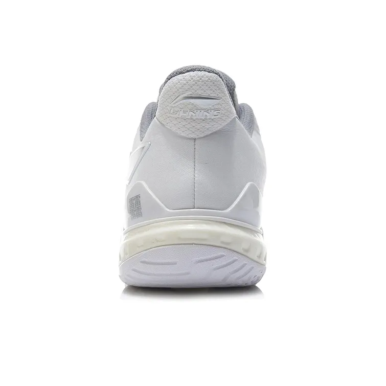 LiNing Cloud Thunder Low Top Badminton Shoes Men's White-3