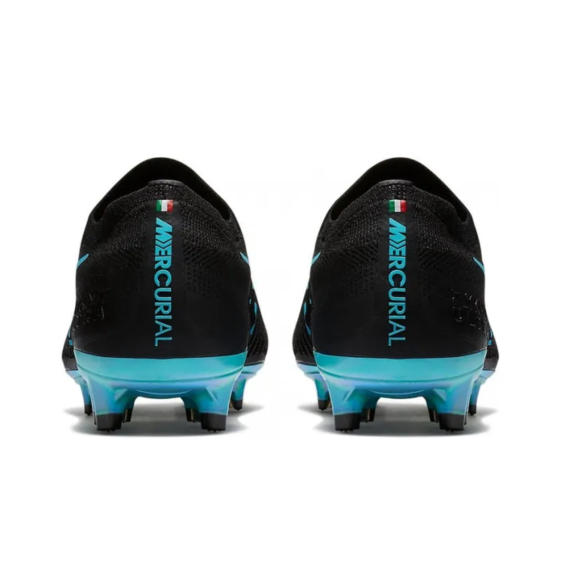 Nike Mercurial Vapor Flyknit Ultra Fg Black Gamma Blue-4