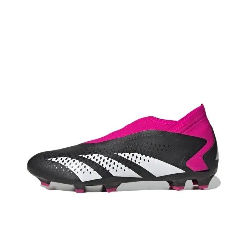 Adidas PREDATOR ACCURACY.3 Soccer Shoes Unisex Low-Top Black/Pink