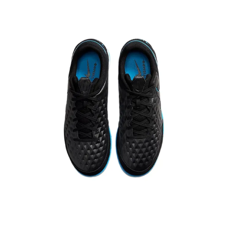 Nike Tiempo Legend 8 Academy Ic Indoor Court 'Black White Blue'-3