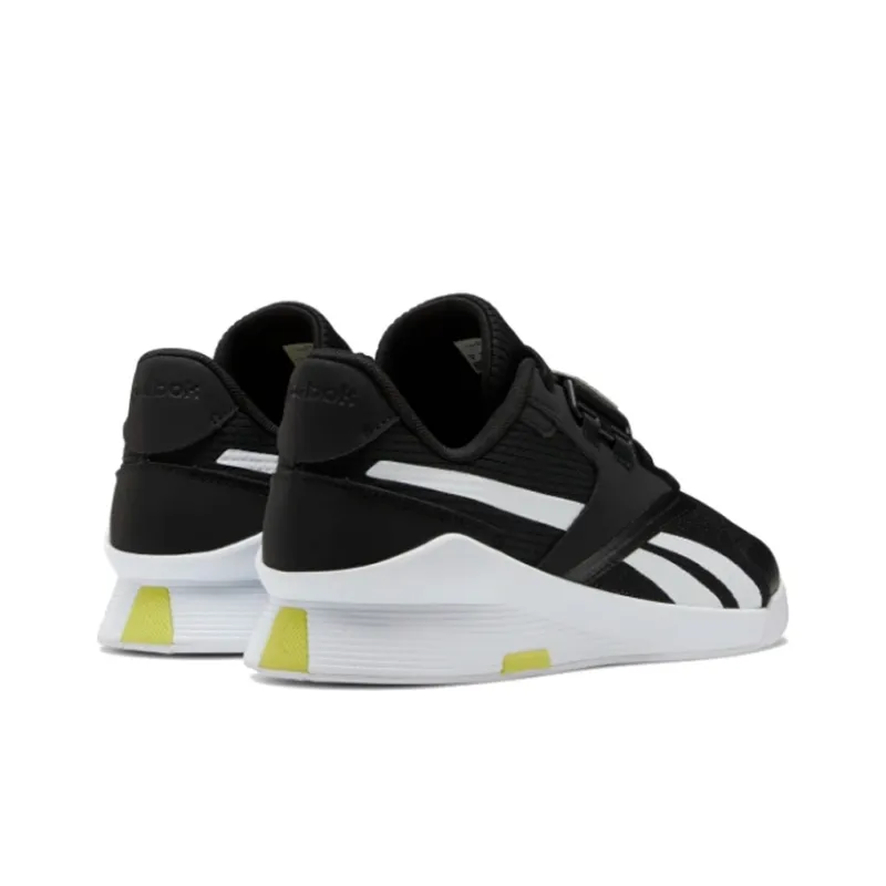 Reebok Lifter Pr 2 'Black White Chartreuse'-3