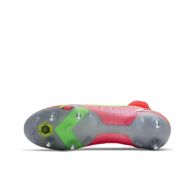 Nike Mercurial Superfly 8 Elite SG PRO Ac Soccer Shoes 'Red Orange'-5