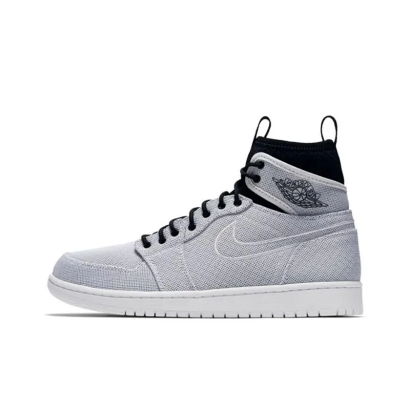 Jordan 1 Retro Ultra High White Black-0