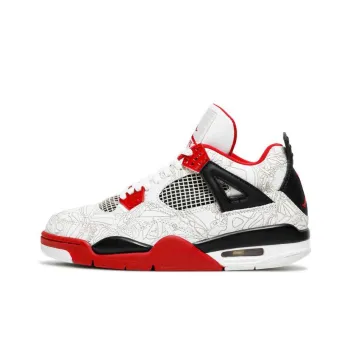 JORDAN 4 Retro White Laser
