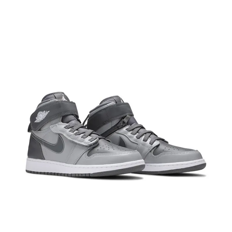 Jordan 1 High FlyEase Light Smoke Grey GS-2