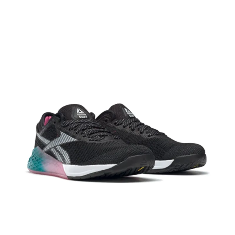 Reebok Women's Nano 9 'Black Teal Posh Pink' Women's-2
