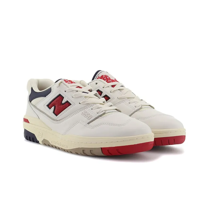 New Balance X Aimé Leon Dore 550 'White/Navy/Red' Sneakers-2