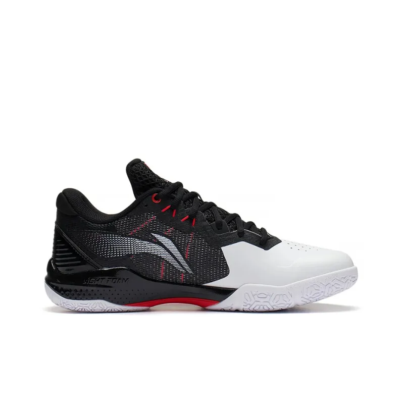 LINING Badminton Shoes Unisex Low Top Standard White/Black-1
