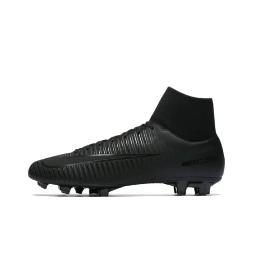 Nike Mercurial Victory Soccer Shoes Men High-Top Black