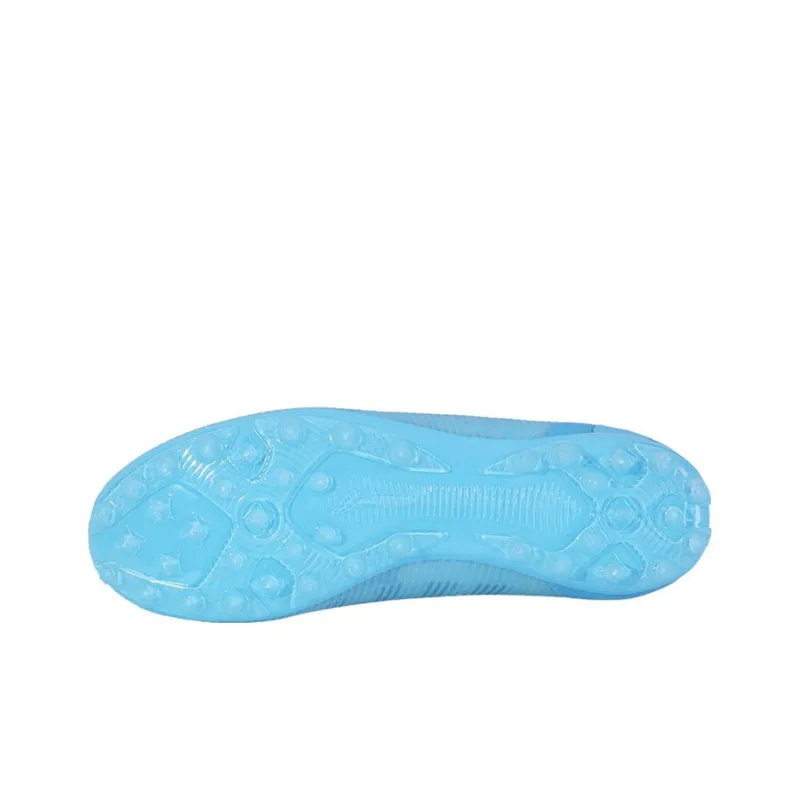 LiNing Shadows HG Rubber Short Studs Cushioning, Slip Resistant, Abrasion Resistant, Rebound Soccer Shoes Men's Blue-3
