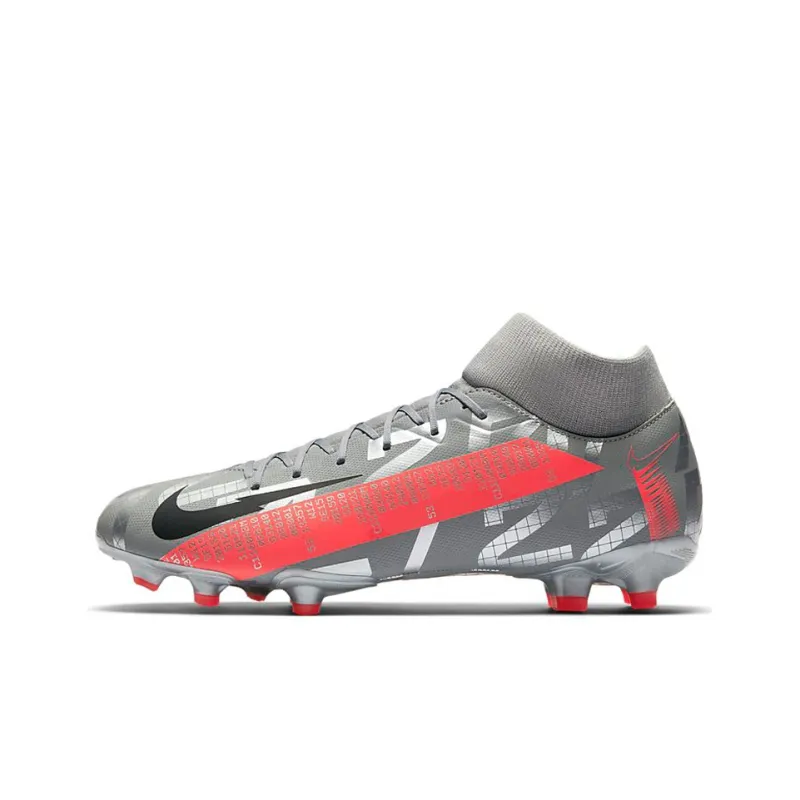 Nike Mercurial Superfly 7 Academy Mg Metallic Grey Crimson-0
