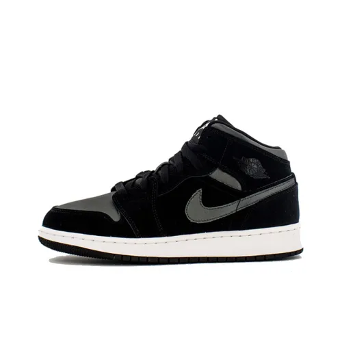 Air Jordan 1 Mid SE 'Black Anthracite' GS