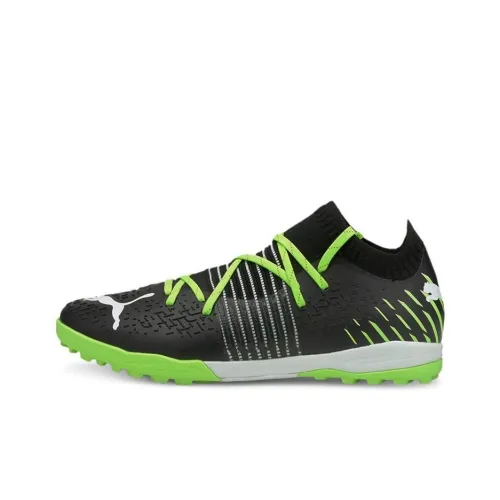 PUMA Future Z Soccer Shoes Men Mid-Top Black/Green/White