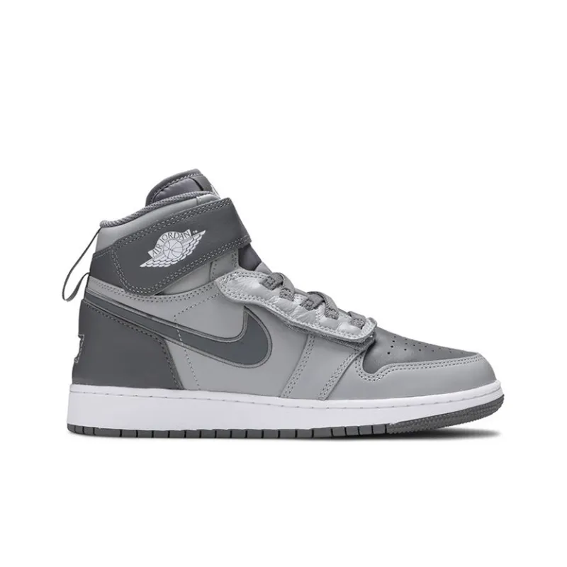 Jordan 1 High FlyEase Light Smoke Grey GS-1