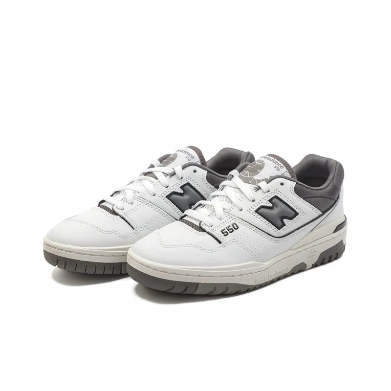 New Balance 550 White Grey Dark Grey-2