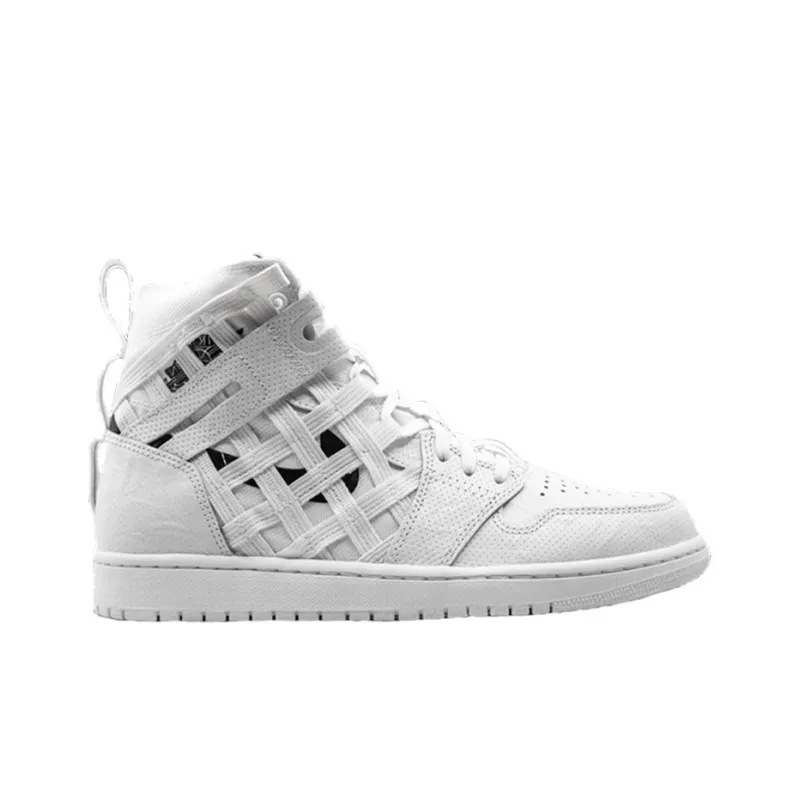 JORDAN 1 Cargo White Black-1