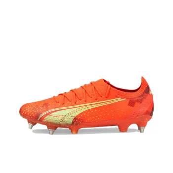 PUMA Ultra Ultimate Soccer Shoes Men Low-Top Orange