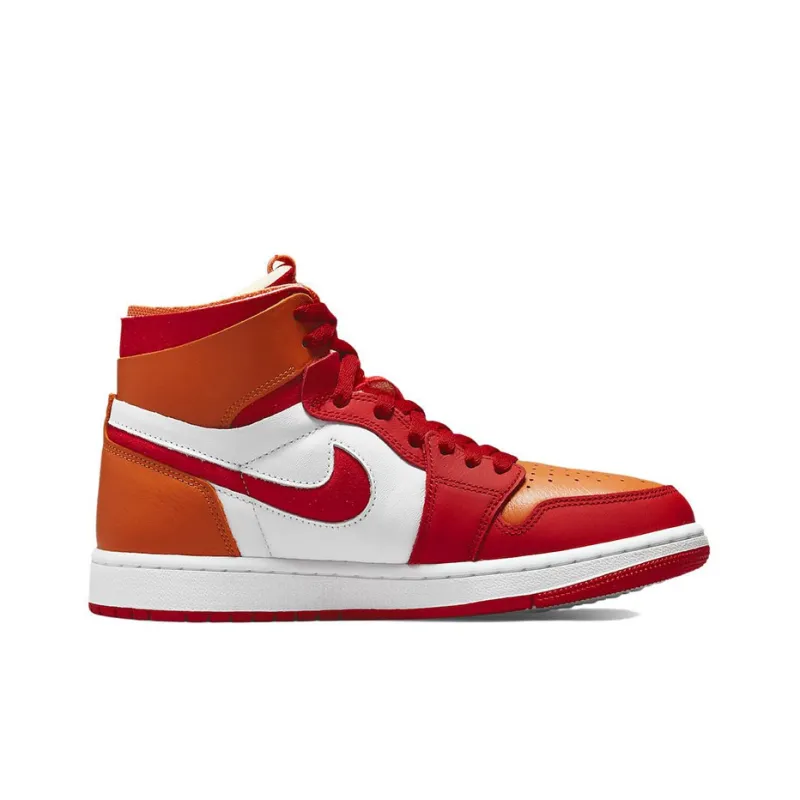 Jordan 1 High Zoom Air Cmft Fire Red Hot Curry Women's-1