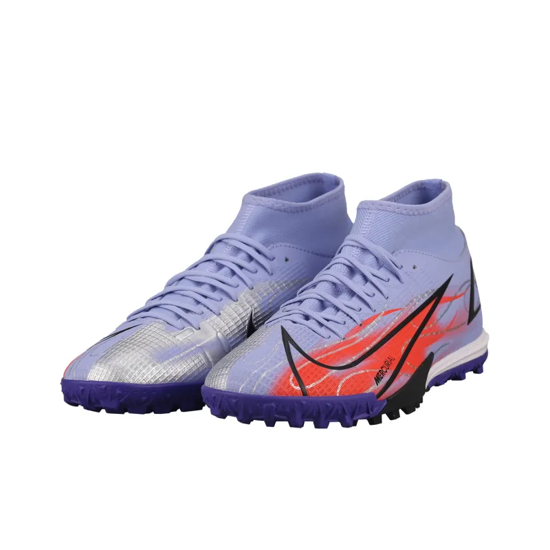 Nike Kylian Mbappe X Mercurial Superfly 8 Academy TF 'Flames'-2