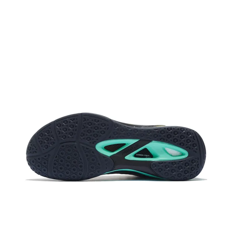 LiNing Cloud Thunder Cushioned Slip Resistant Abrasion Resistant Breathable Low Top Badminton Shoes Unisex Black-4