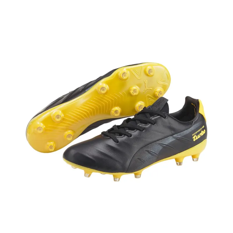 PUMA King Platinum 21 Fg 'Black Lemon Chrome'-4