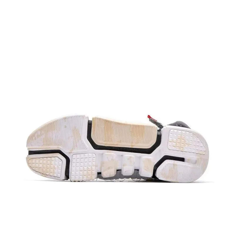 LiNing Essence 2 SAMPLE FOR BALE Non slip Lightweight Mid Top Vintage Basketball Shoes Women's Black-4