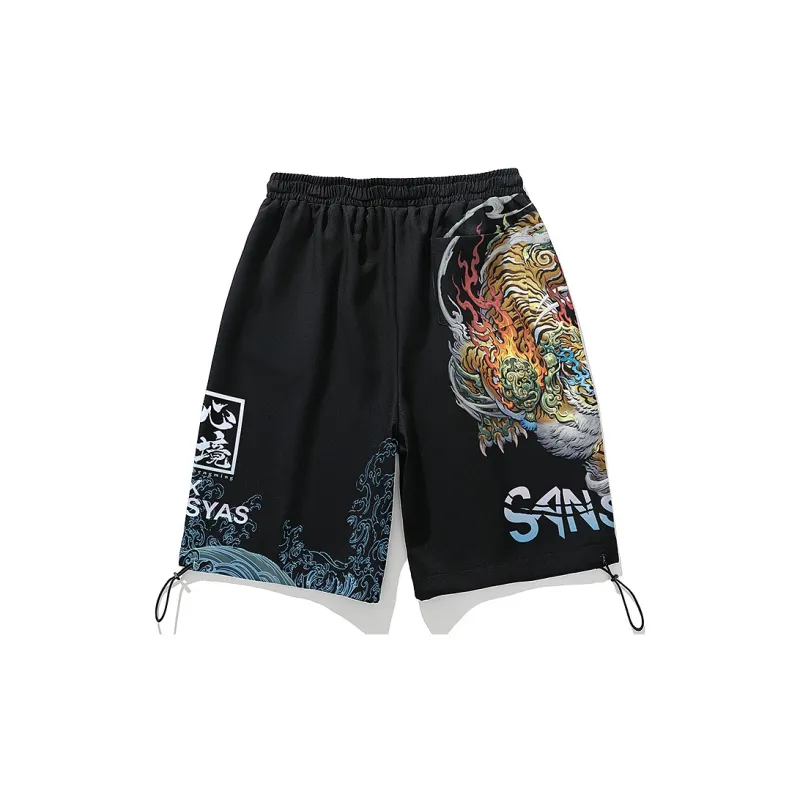 SANSYAS Casual Shorts Unisex-11
