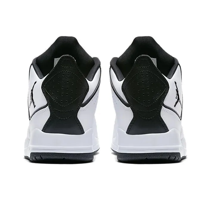 JORDAN Courtside 23 Vintage Basketball Shoes Men Mid Top Black White-3