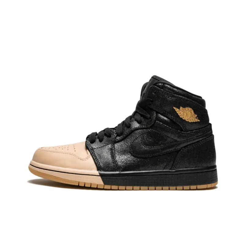 Jordan 1 Retro High Dip Toe Black Women's-0