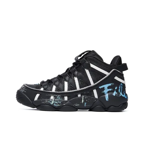 FILA FUSION Fila Spaghetti Vntg Gs Black/White/Blue Women's