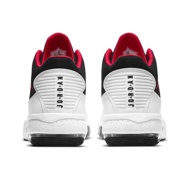 JORDAN Max Aura 2 White Gym Red Black - POIZON